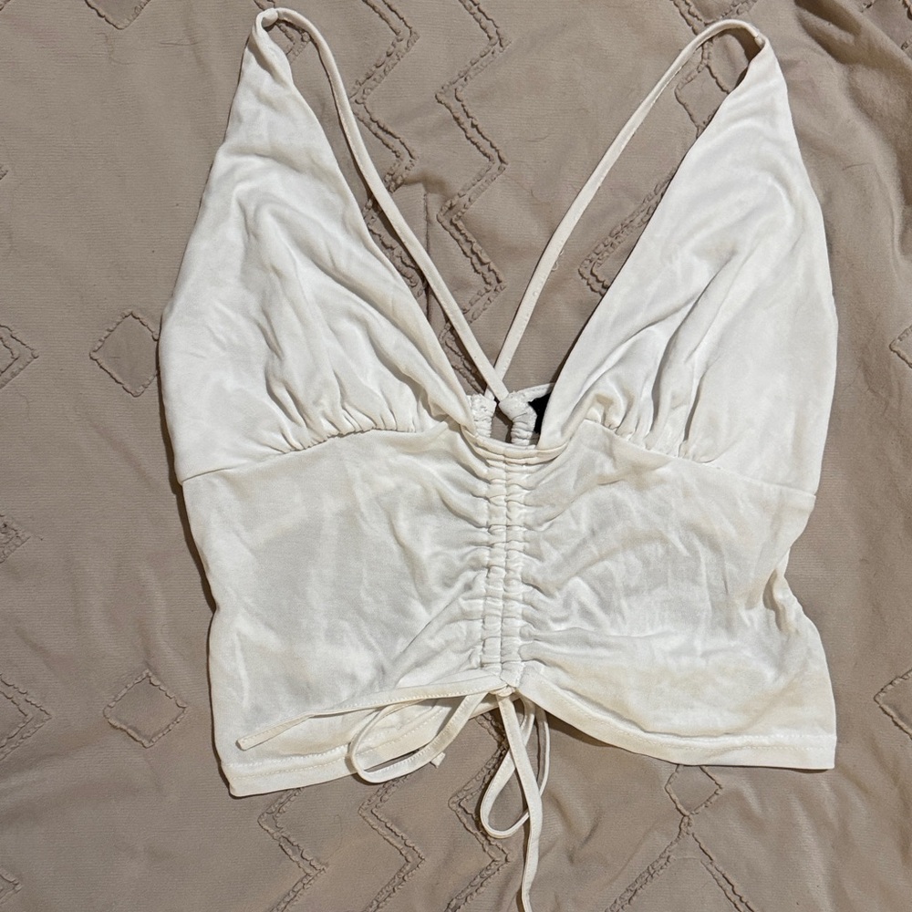Urban Outfitters Cream Tank Top